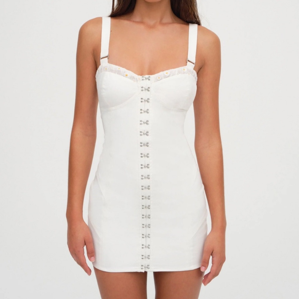 For Love And Lemon Tilly Denim Mini Dress